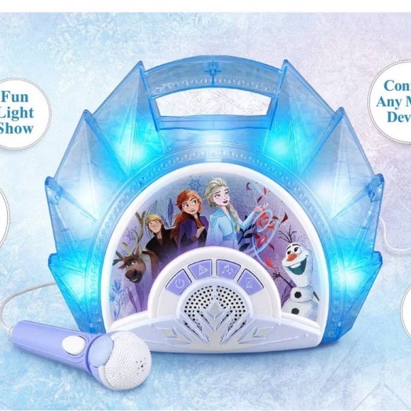 Disney Frozen Blue Karaoke Machine - Picture 6 of 9